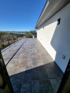 Terrace of a house